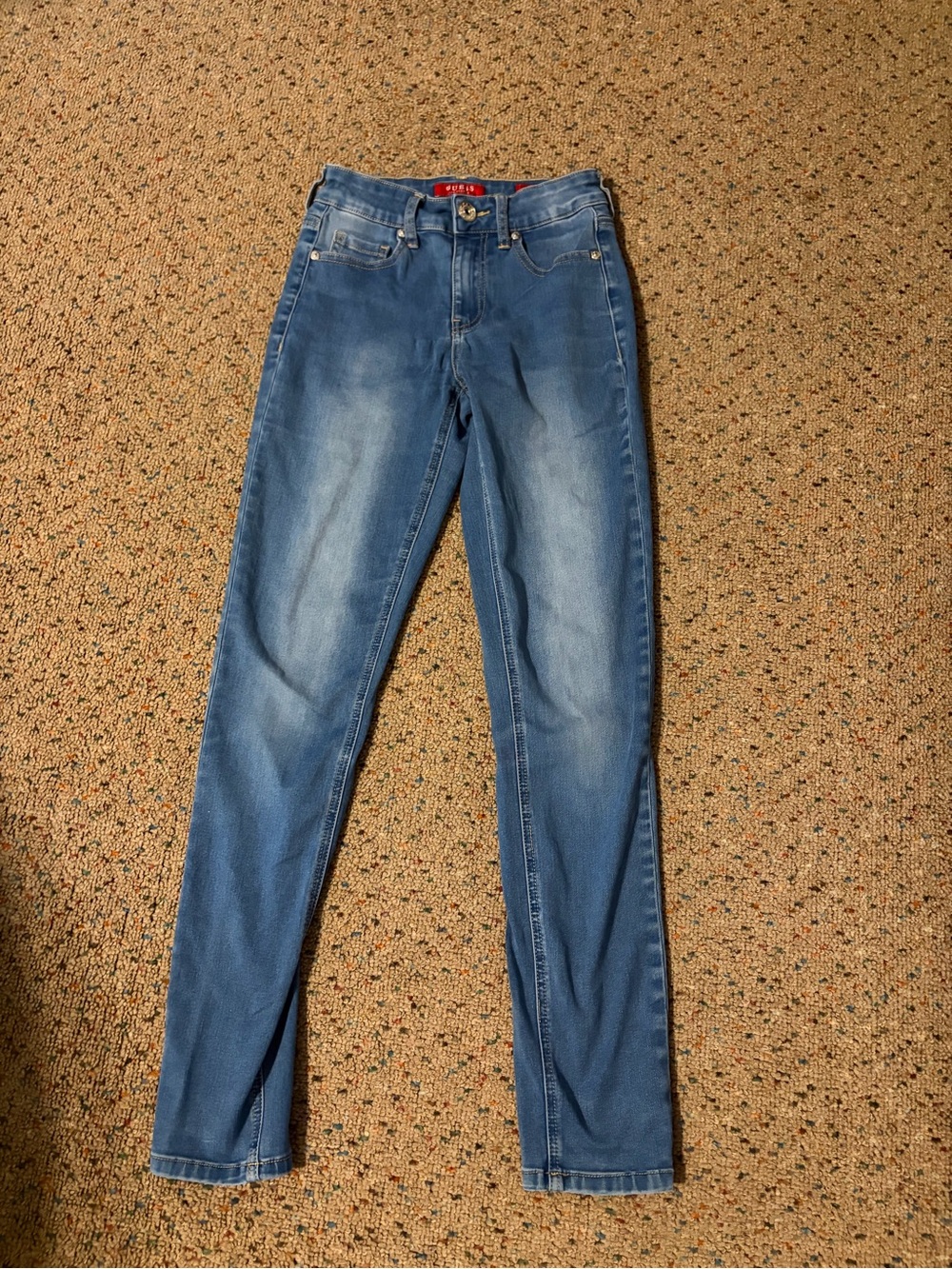 Y2K Guess Women’s Light Blue Skinny Jeans